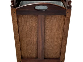 Jac. van den Bosch Art Deco Amsterdamse School Litter Basket for 't Binnenhuis